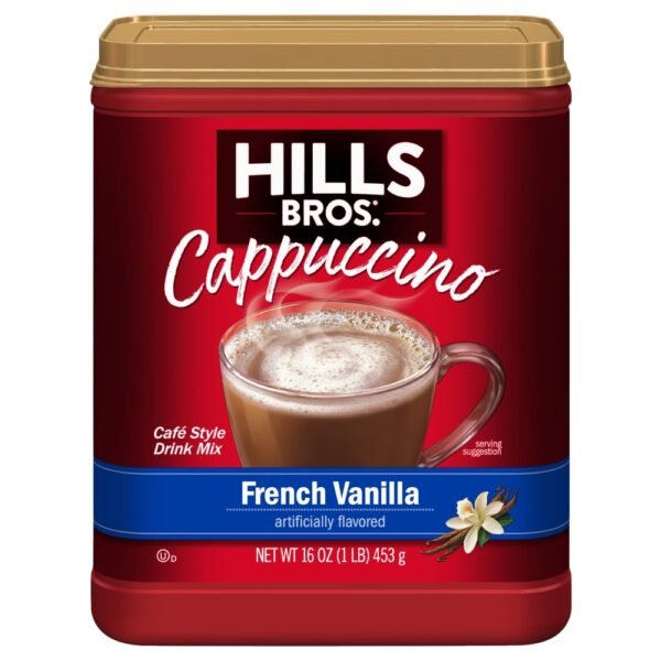 Hills Bros.® French Vanilla Cappuccino Instant Coffee