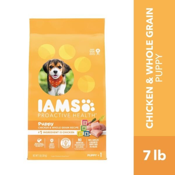 Iams Proactive Health Smart Puppy Dry Dog Food Real Chicken Flavor