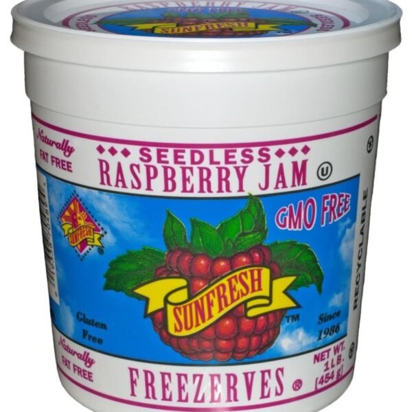 Sunfresh Seedless Raspberry Jam Freezerves