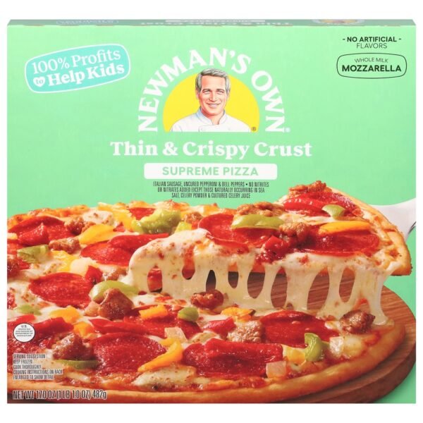 Newman's Own Supreme Thin & Crispy Crust Frozen Pizza