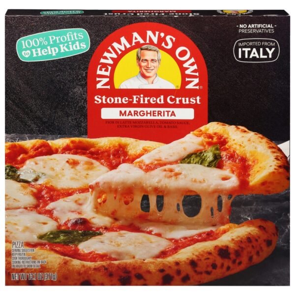 Newman's Own Margherita Stone Fired Crust Frozen Pizza