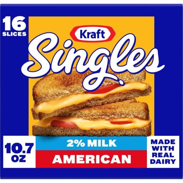 Kraft Singles 2% Milk American Sliced Cheese
