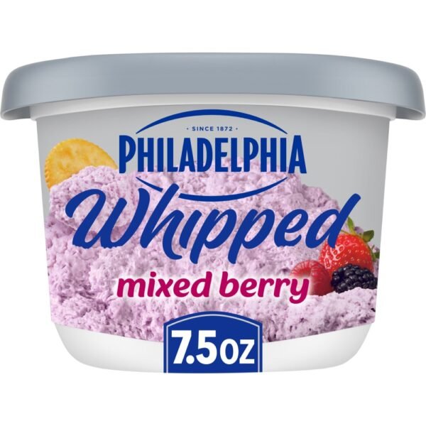 Philadelphia Mixed Berry Whipped Cream Cheese Spread