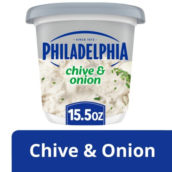 Philadelphia Chive & Onion Cream Cheese Spread