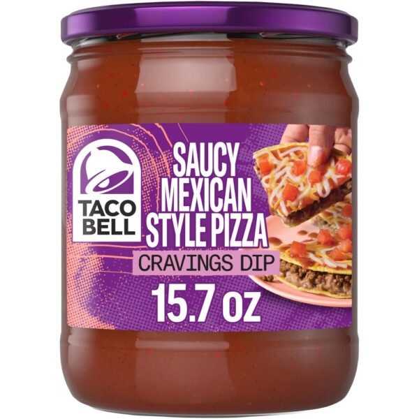 Taco Bell Saucy Mexican Style Pizza Cravings Dip