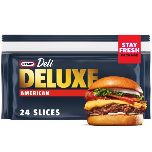 Kraft Deli Deluxe American Sliced Cheese