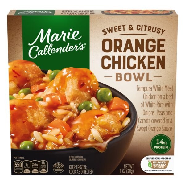 Marie Callender's® Sweet & Citrusy Orange Chicken Bowl Meal