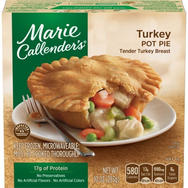 Marie Callender's Turkey Pot Pie Frozen Meal