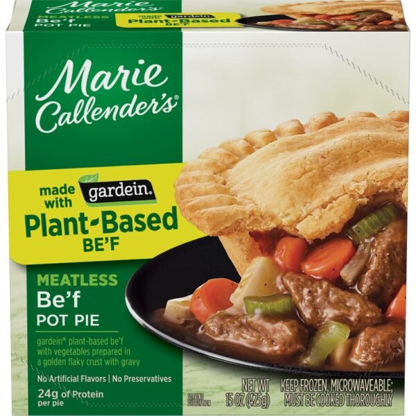 Marie Callender's Plant-Based Gardein Be'F Pot Pie Frozen Meal
