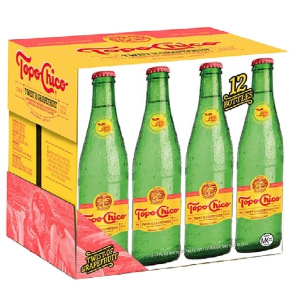 Topo Chico Twist of Grapefruit Sparkling Mineral Water