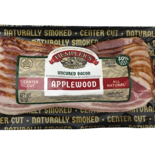 Hempler's® Uncured Center Cut Applewood Smoked Bacon