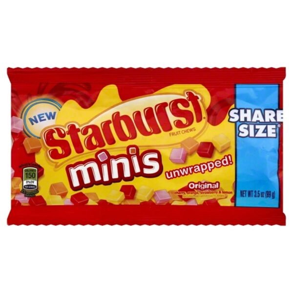 STARBURST® Original Minis Fruit Chewy Candy Share Size