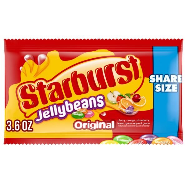 Starburst Original Jelly Beans Chewy Candy Share Size Bag