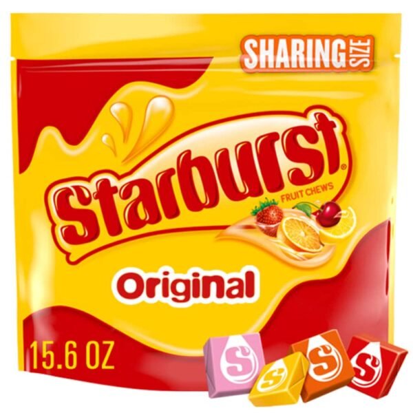 Starburst Original Fruit Chews Chewy Easter Candy Sharing Size Bag