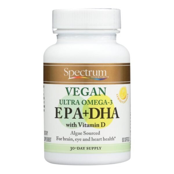 Spectrum Essentials® Vegan EPA + DHA Softgels