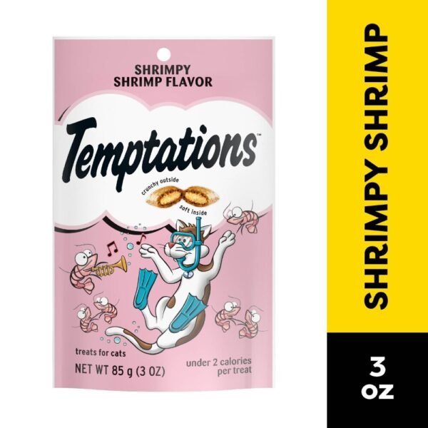 Temptations Classic Crunchy and Soft Cat Treats Shrimpy Shrimp Flavor