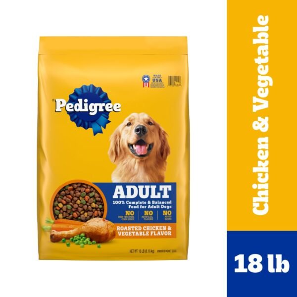 Pedigree Complete Nutrition Adult Dry Dog Food Roasted Chicken & Vegetable Flavor