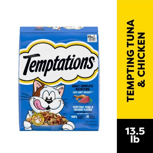 Temptations Complete Nutrition Tempting Tuna & Chicken Flavor Adult Dry Cat Food