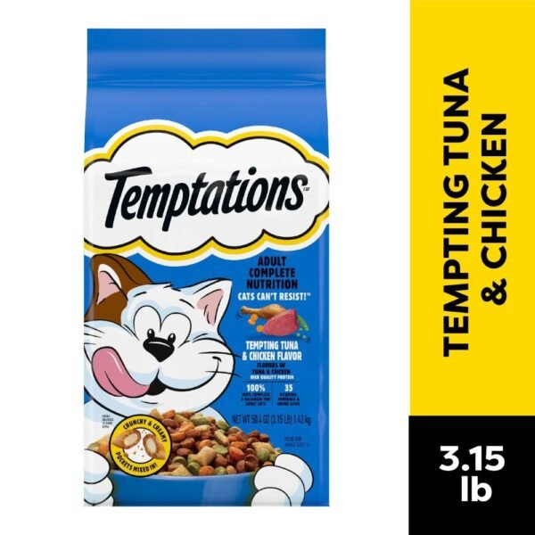 Temptations Complete Nutrition Tempting Tuna & Chicken Flavor Adult Dry Cat Food