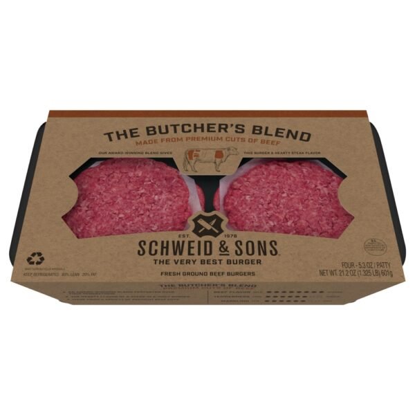 Schweid & Sons® Butcher's Blend Burger Patties