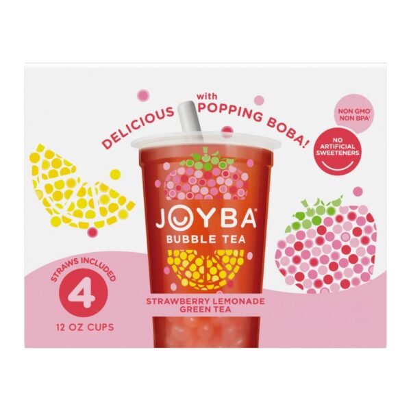 Joyba Strawberry Lemonade Green Bubble Tea