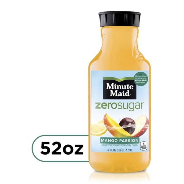 Minute Maid Zero Mango Passionfruit No Sugar Added Fruit Juice Drink
