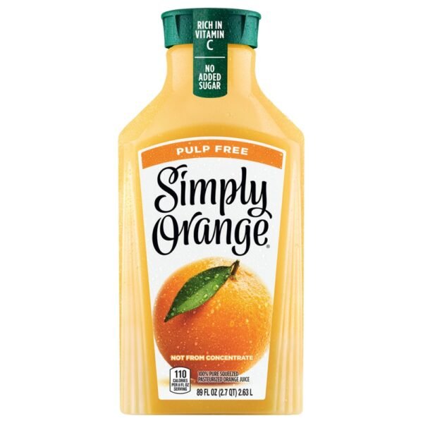 Simply Orange® Pulp Free Juice Bottle