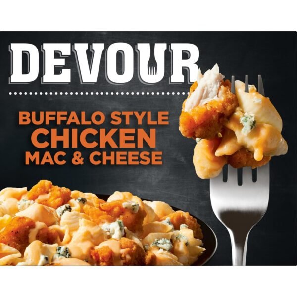 DEVOUR Buffalo Style Chicken Mac & Cheese Frozen Meal