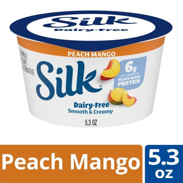 Silk® Peach Mango Soy Milk Yogurt Alternative Cup