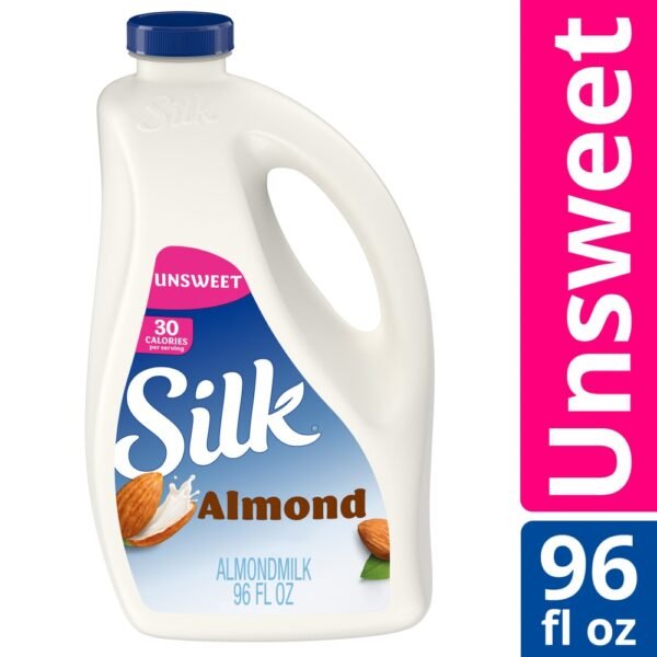 Silk Dairy Free Unsweeted Original Almond Milk