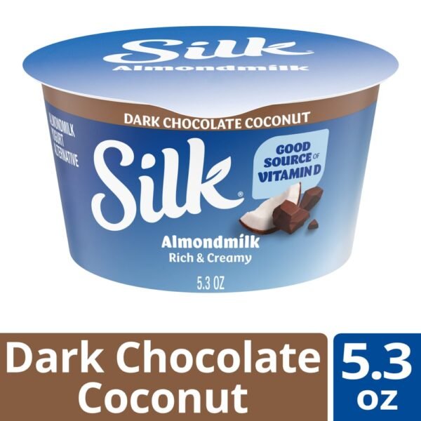 Silk Dark Chocolate Coconut Almond Milk Yogurt Alternative Cup