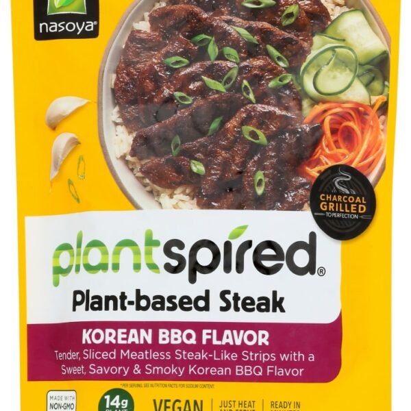 Nasoya Plantspired® Plant-Based Korean BBQ Flavored Steak