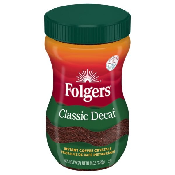 Folgers® Classic Decaf Medium Roast Instant Coffee