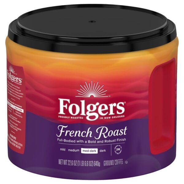 Folgers® French Roast Medium-Dark Roast Ground Coffee