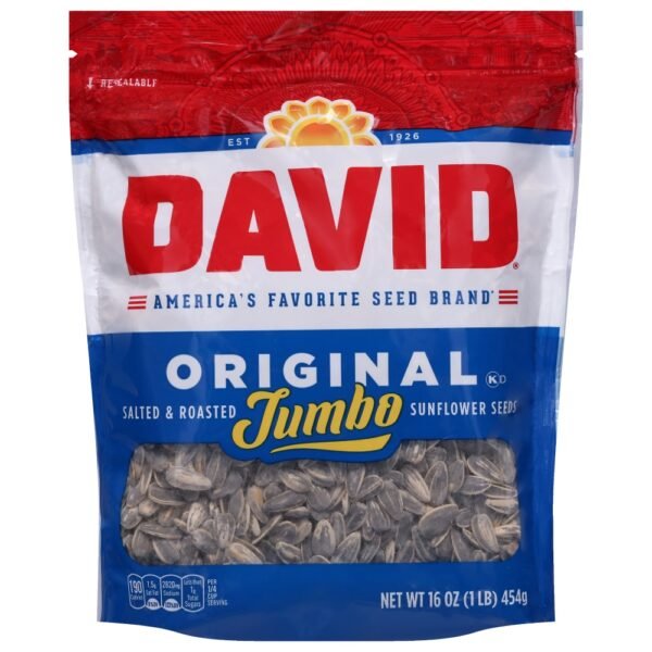 David® Jumbo Original Roasted & Salted Sunflower Seeds