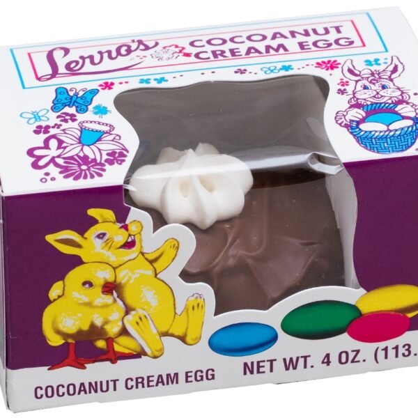 Lerro's Milk Chocolate Coconut Cream Filled Easter Egg