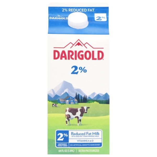 Darigold® Two Ultra-Pasteurized Reduced Fat 2% Milk