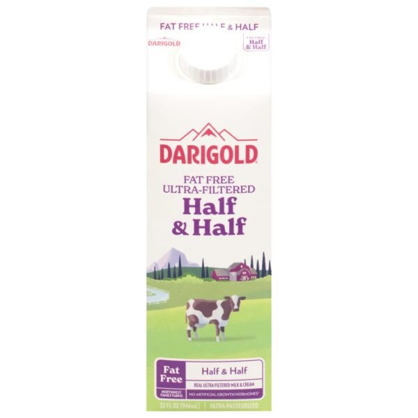 Darigold® Fat Free Ultra-Pasteurized Half & Half