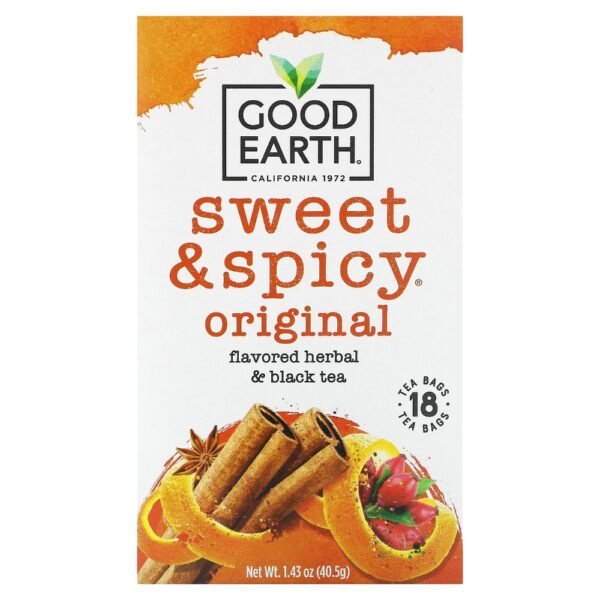 Good Earth® Sweet & Spicy Herbal & Black Tea Bags