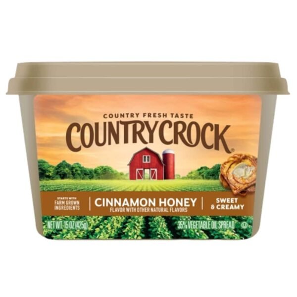 Country Crock Cinnamon Honey Spread Tub