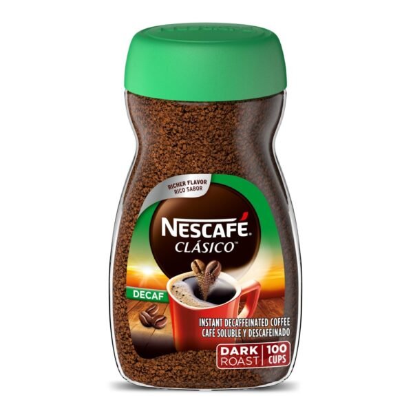 NESCAFÉ CLÁSICO Decaf Dark Roast Instant Coffee