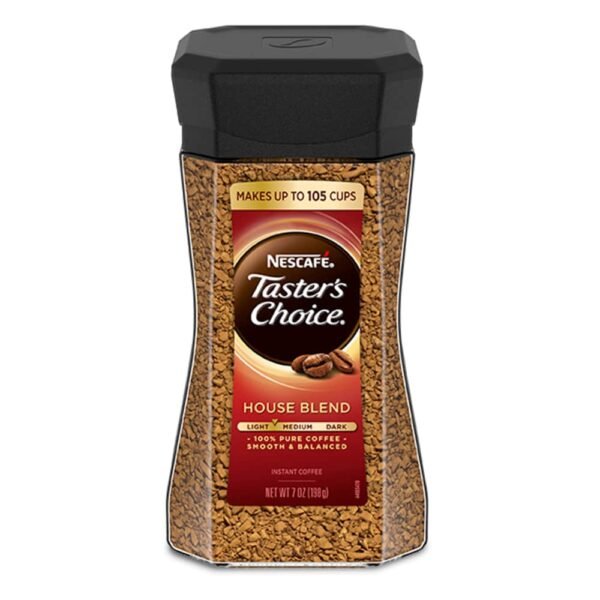 NESCAFÉ Taster's Choice House Blend Medium-Light Roast Instant Coffee