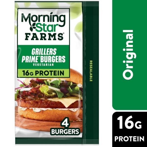 MorningStar Farms® Grillers Prime Veggie Burgers