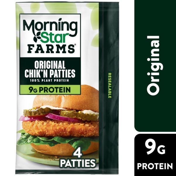 MorningStar Farms® Original Plant Based Chik'n Patties