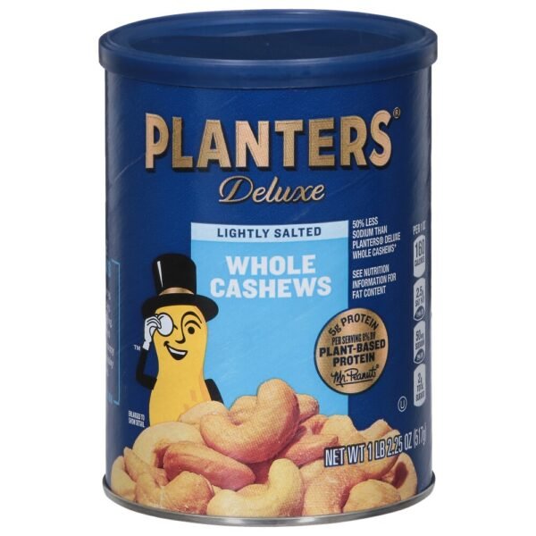 Planters® Deluxe Lightly Salted Whole Cashews