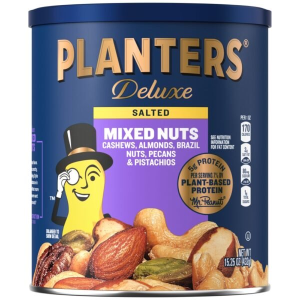 Planters® Deluxe Salted Mixed Nuts
