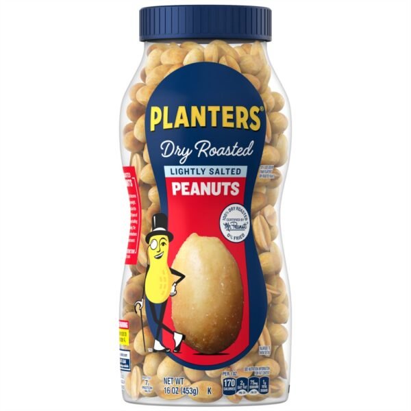 Planters® Lightly Salted Dry Roasted Peanuts