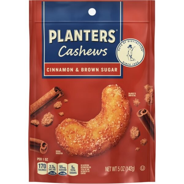Planters® Cinnamon & Brown Sugar Cashews