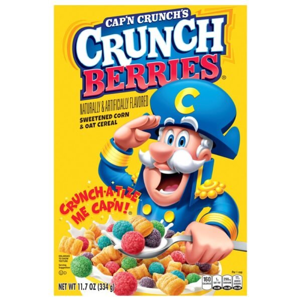 Cap'n Crunch's® Sweetened Corn & Oat Cereal Crunch Berries® Cereal