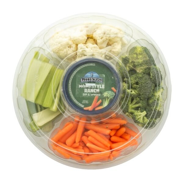 Taylor Farms Large Vegetable Tray with Homestyle Ranch Dip